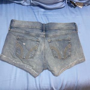 Lighter washed hollister shorts